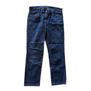 Eileen Fisher straight leg jeans organic cotton women’s size Petite Small